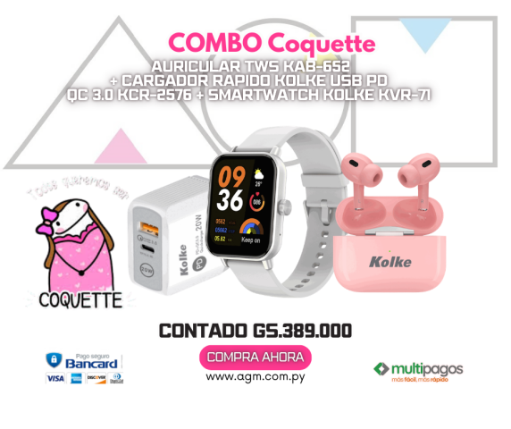 ✨ Combo Coquette: El toque de glamour que tu rutina tecnológica necesitaba ✨