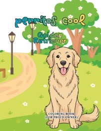 Perritos cool: Golden retriever (Serie Perritos Cool) (Spanish Edition)